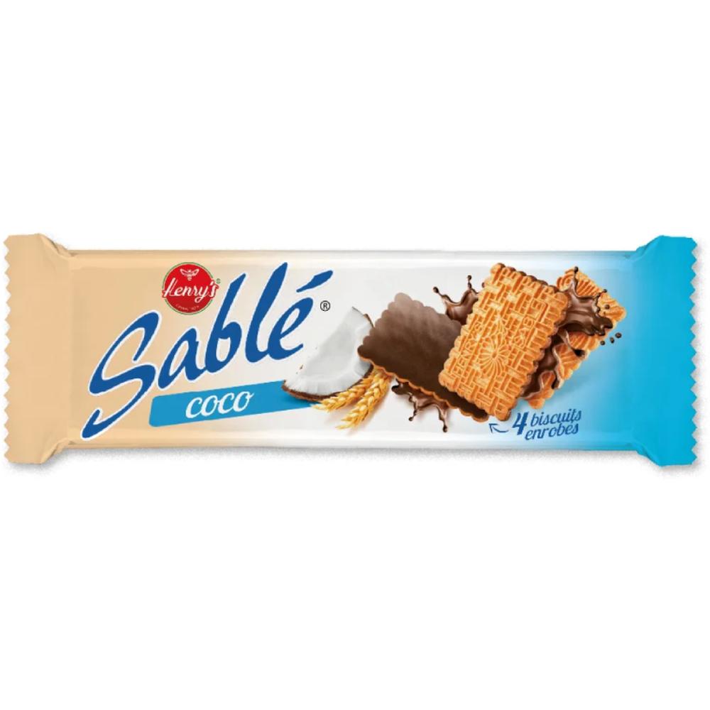 [684943] Biscuit Sablés Enrobés Henry's 30g
