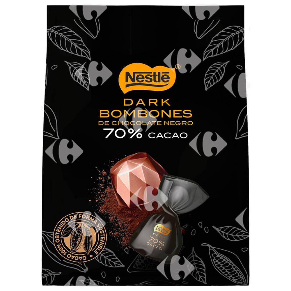 [690441] Chocolat Noir 70% cacao Bombones 165g