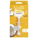 Rasoir Système Comfort Glide Coconut Venus 5 lames + 1 Rasoir + 1 Recharge