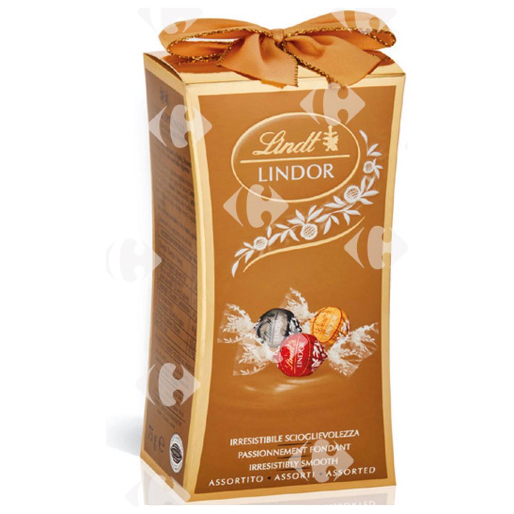 [657161] Chocolat Lindor Pillar Assortis 75g