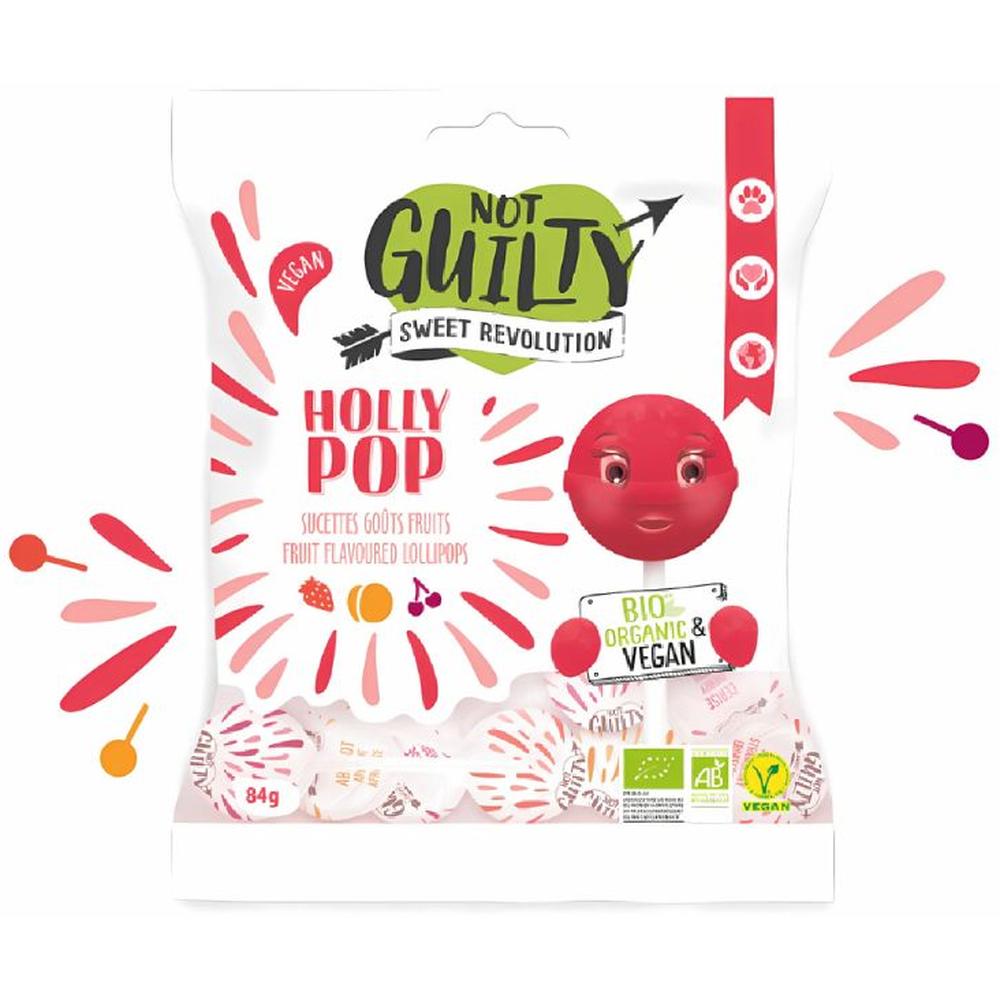 [724253] Sucettes Bio Hollypop Not Guilty 84g