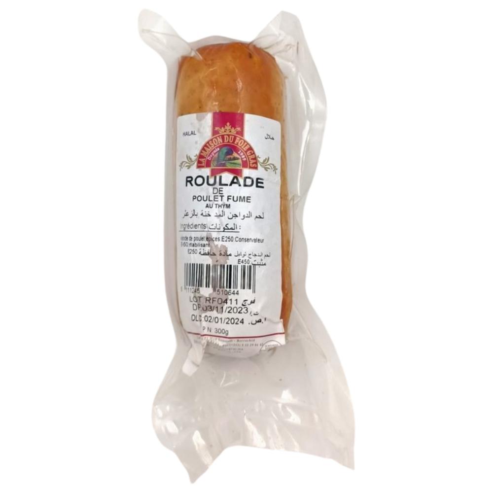 Roulade Fumée au Thym - Charcuterie - La Maison du Foie Gras 300g.