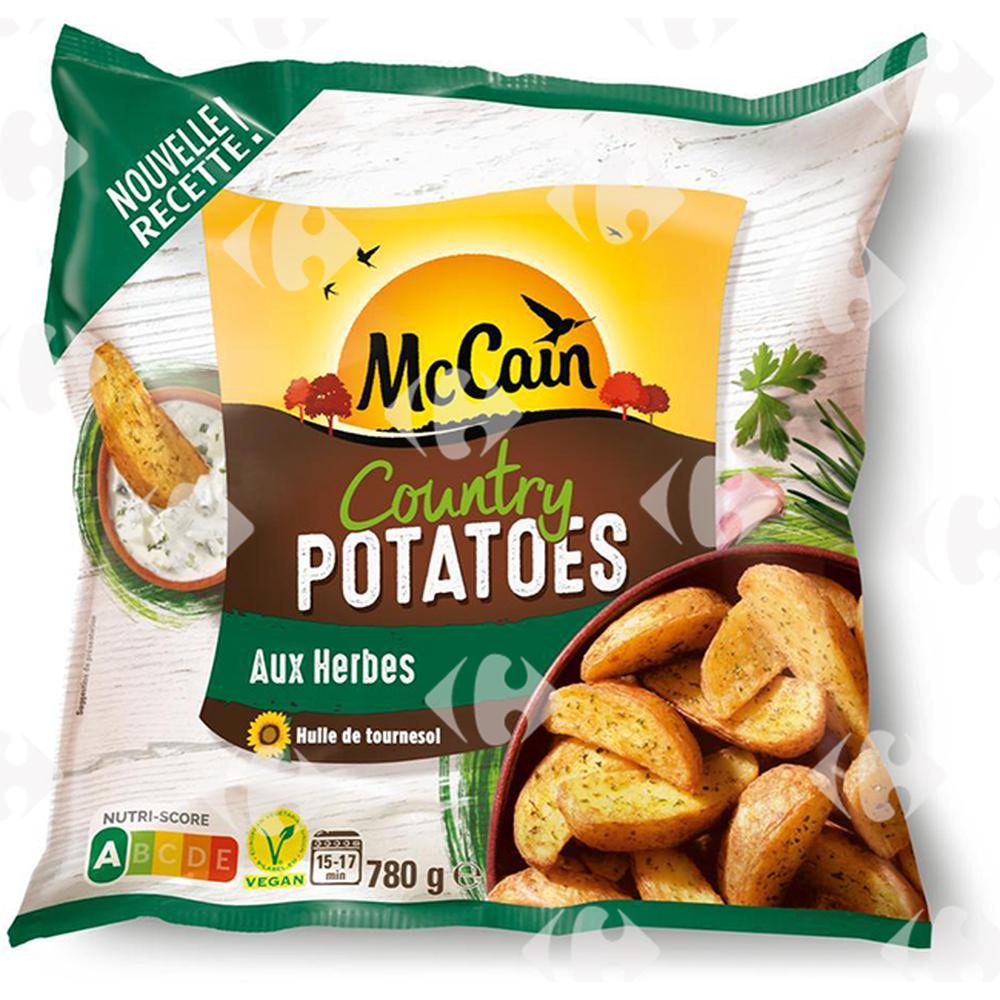 [651869] Potatoes Country aux Herbes Mc Cain 780g
