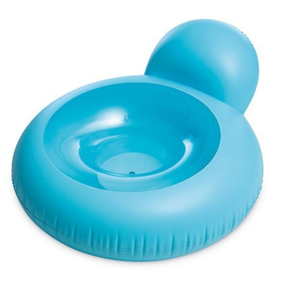 [680906] Bouée de Piscine Gonflable Adulte Glossy Intex 137x122 cm