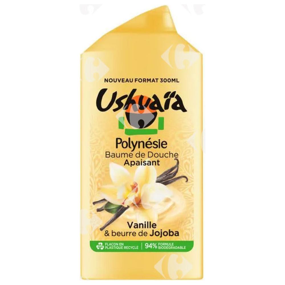 [672820] Baume de Douche apaisant Vanille et Beurre de Jojoba Ushuaia 300ml