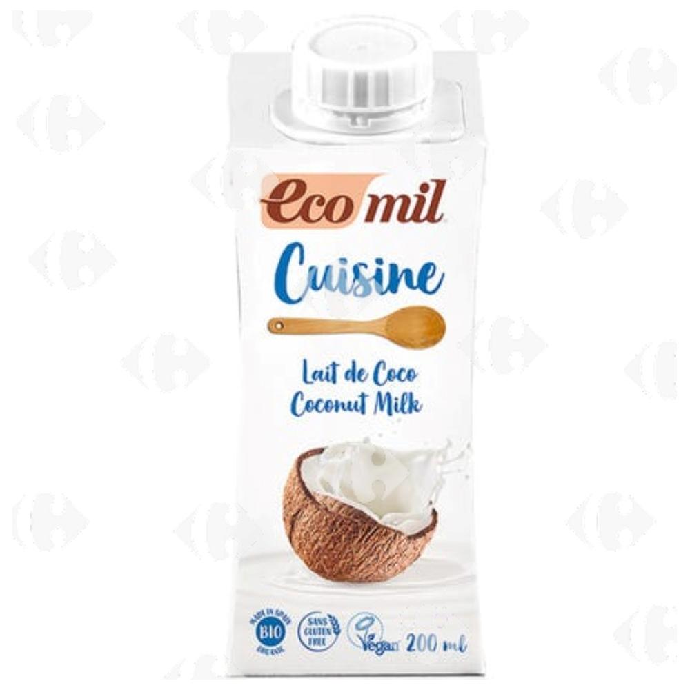 [682681] Lait de Coco Sucré Bio Ecomil 200ml