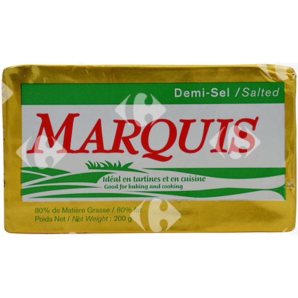 [554463] Préparation Alimentaire Demi Sel Plaquette Marquis 200g