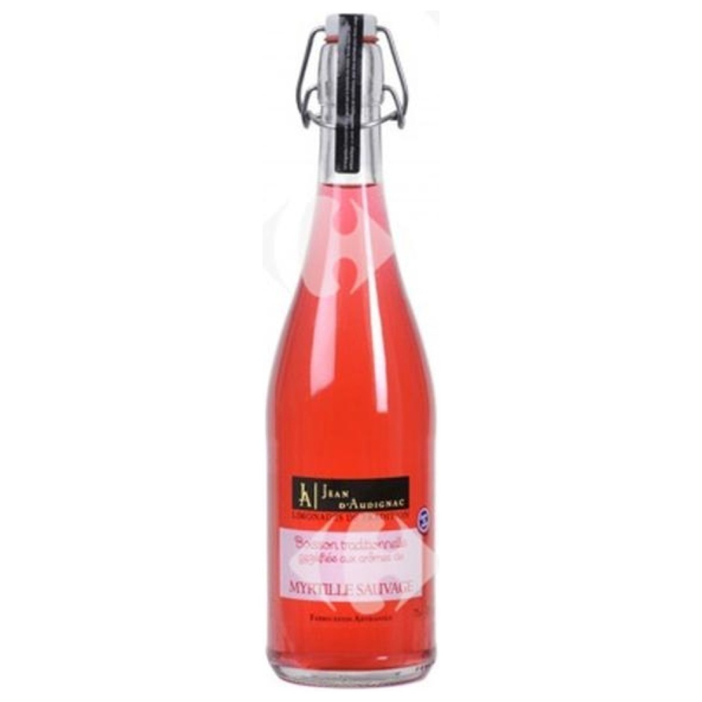 [680552] Limonade Artisanal Myrtille Sauvage Jean D'Audignac 75cl.