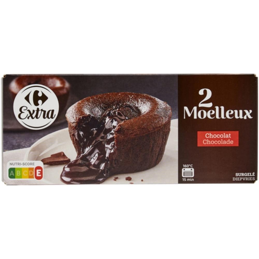 [644294] Fondant au Chocolat Coeur Coulant Carrefour 190g 2 unités