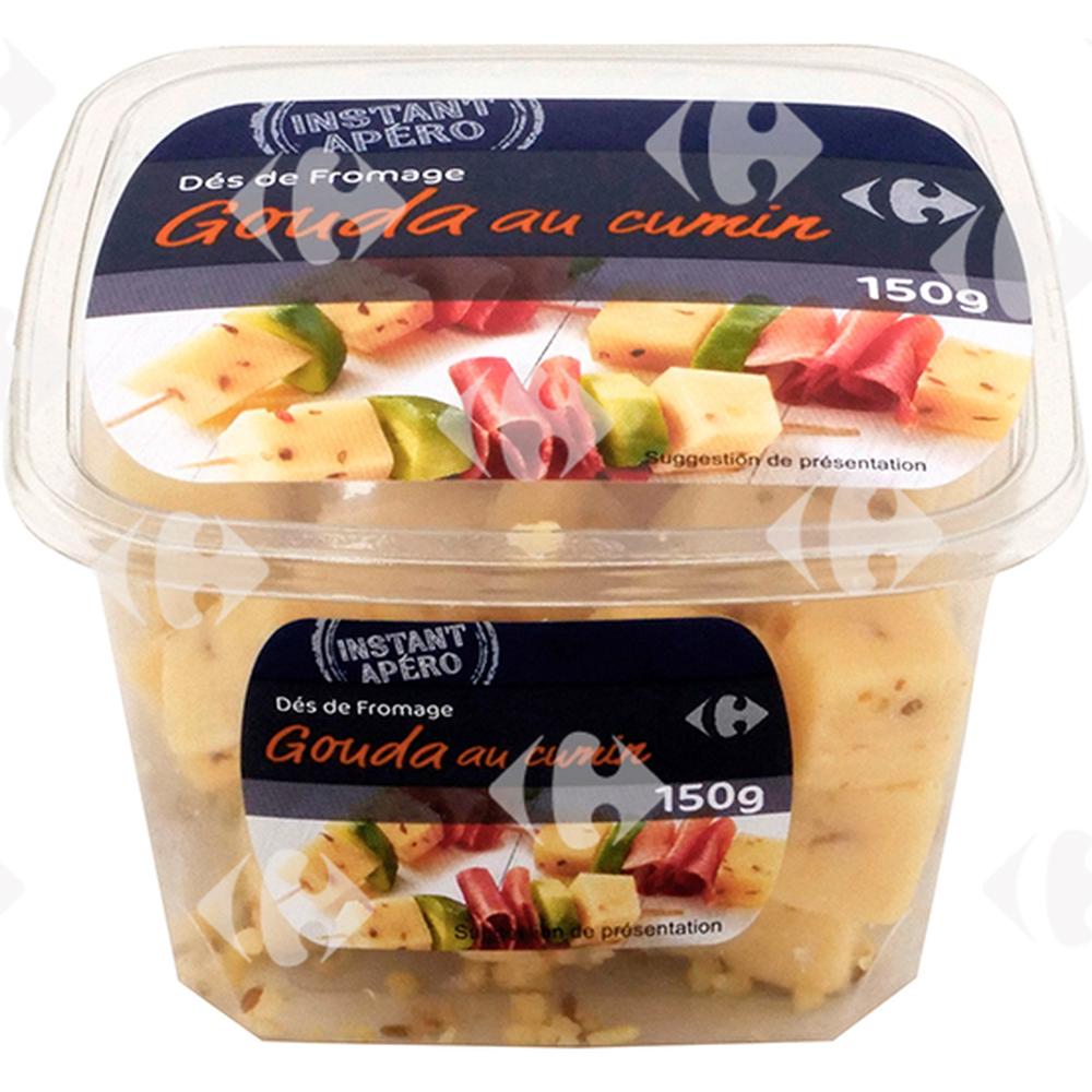 Dés de gouda au Cumin Carrefour 150g