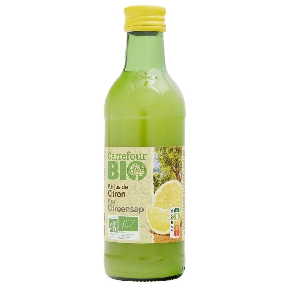 [723698] Jus de Citron Carrefour Bio 250ml