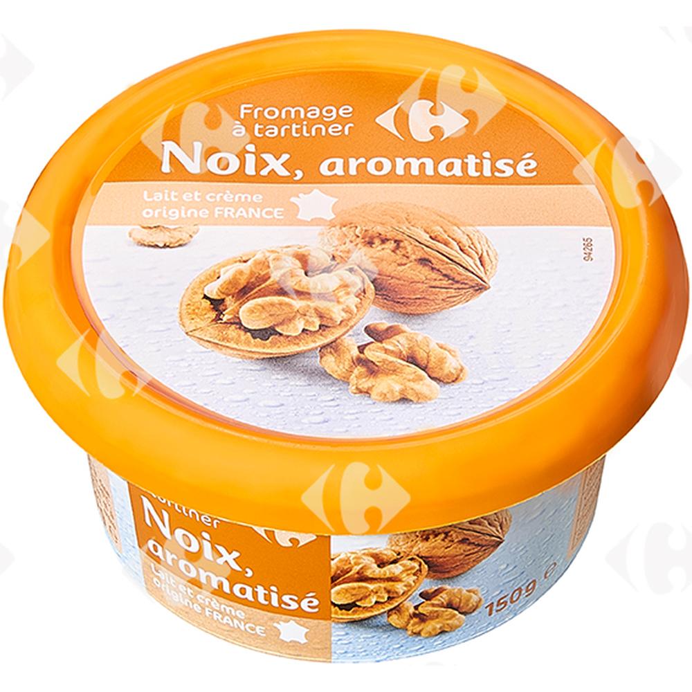 Fromage à Tartiner aux Noix Carrefour 150g