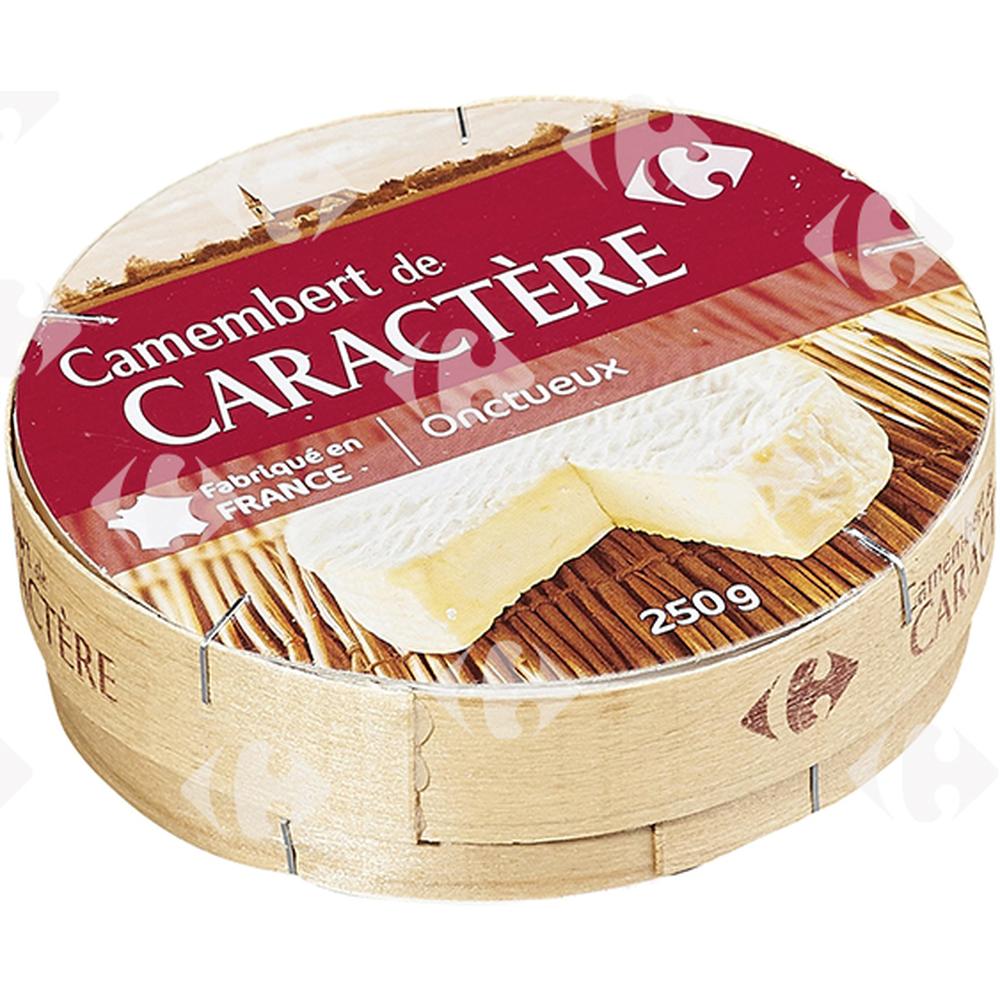 [459656] Camembert de Caractère 45% Mg Carrefour 250g