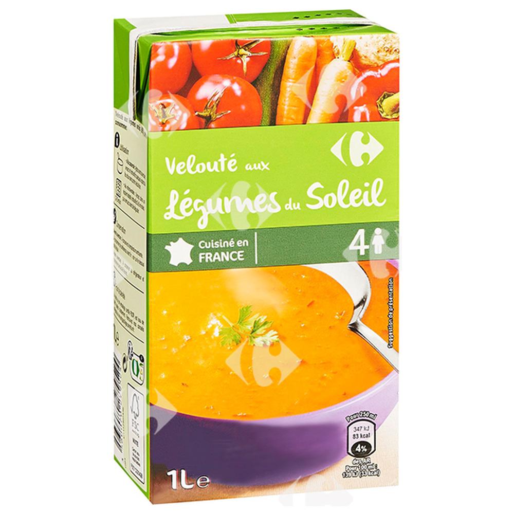 [415092] Velouté aux Légumes du Soleil Carrefour 1L