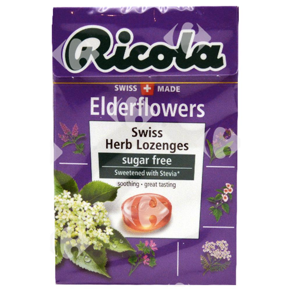 [659476] Bonbons Fleur de Sureau Sans Sucre Ricola 45g