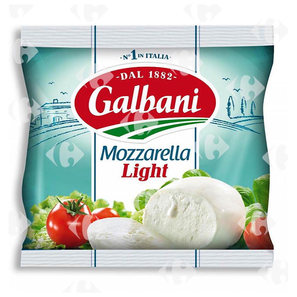 [660833] Mozzarella Light 30% Mg Boule Galbani 125g