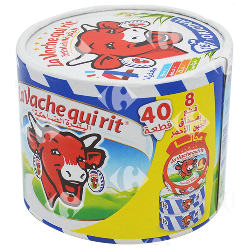 [540865] Lot Mixte de 2 Fromages Fondus : Fromage Standard - Fromage Rouge La Vache Qui Rit 32 unités