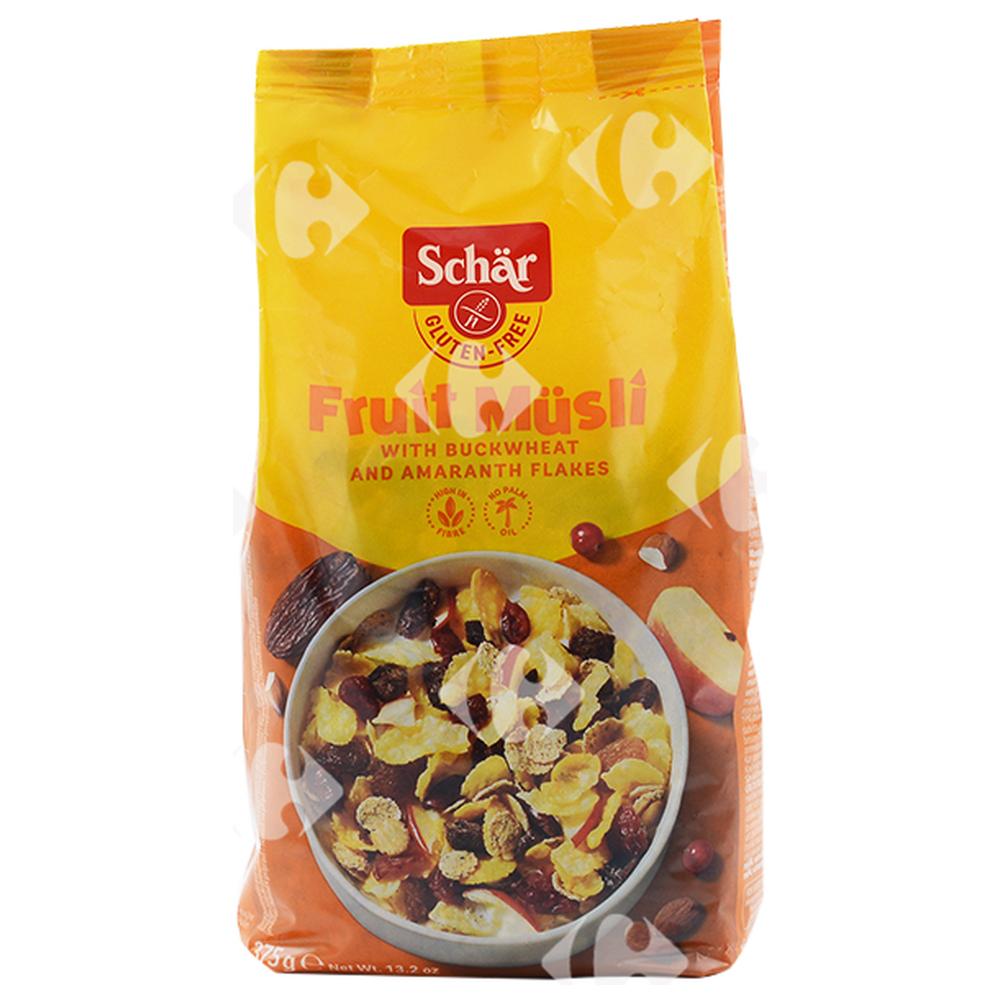 Muesli aux Fruits Sans Gluten Schar 375g