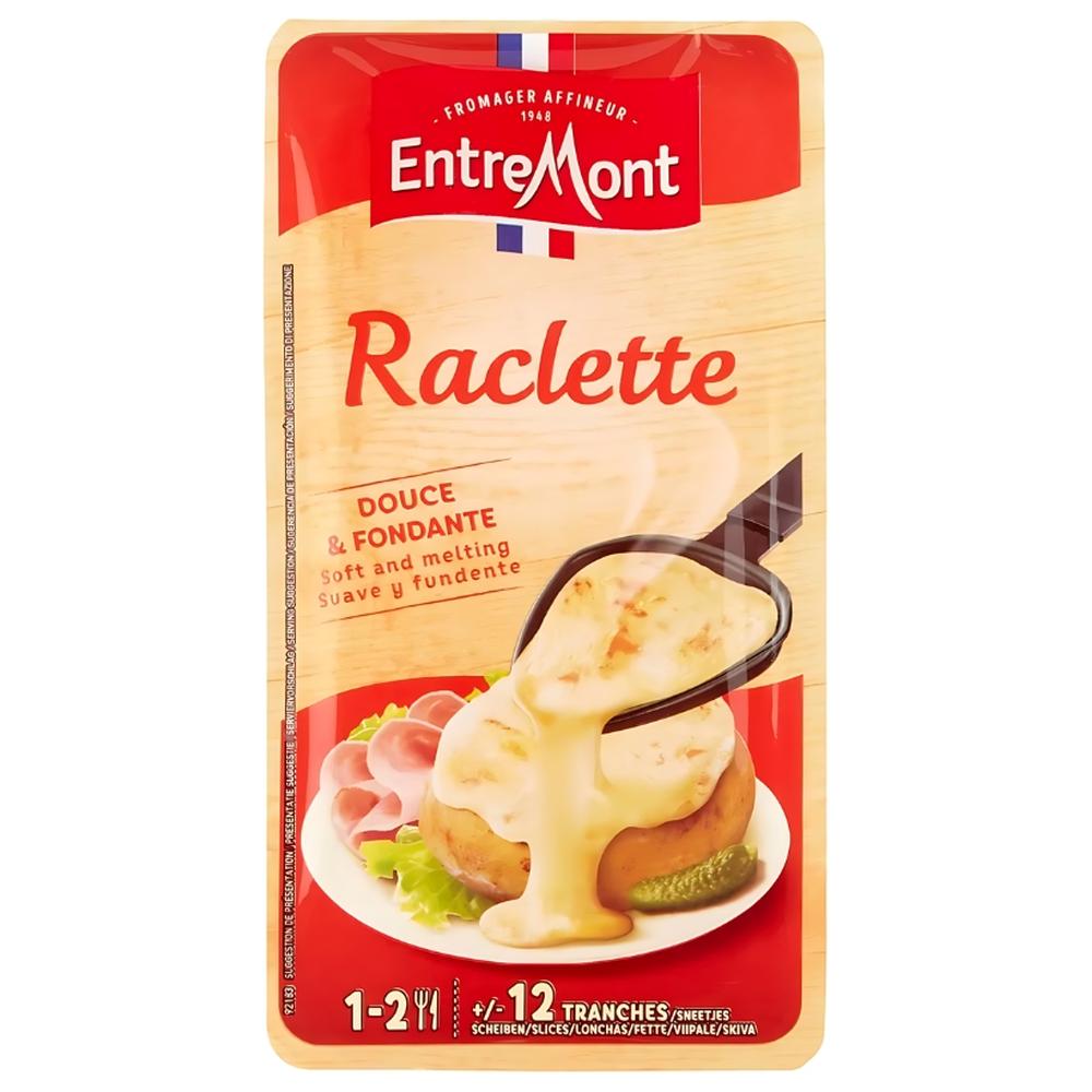 Fromage Tranches Raclette Entremont 250g 12 tranches