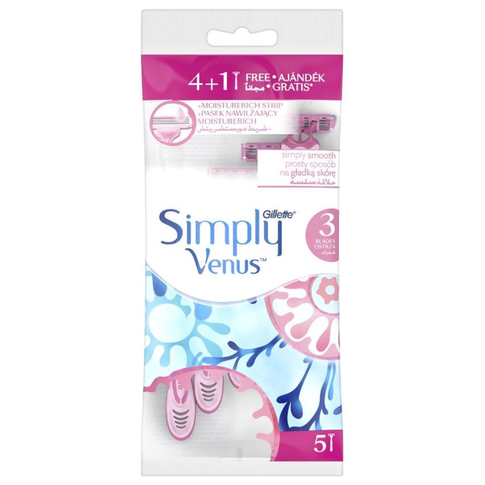 [566956] Rasoir Jetable Simply 3 lames Venus 4+1 GRATUIT