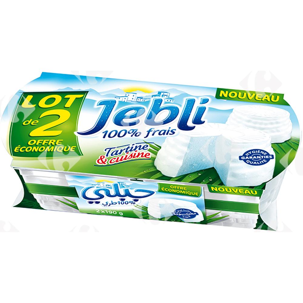 [74554] Pack Fromage frais Jebli 2x190g