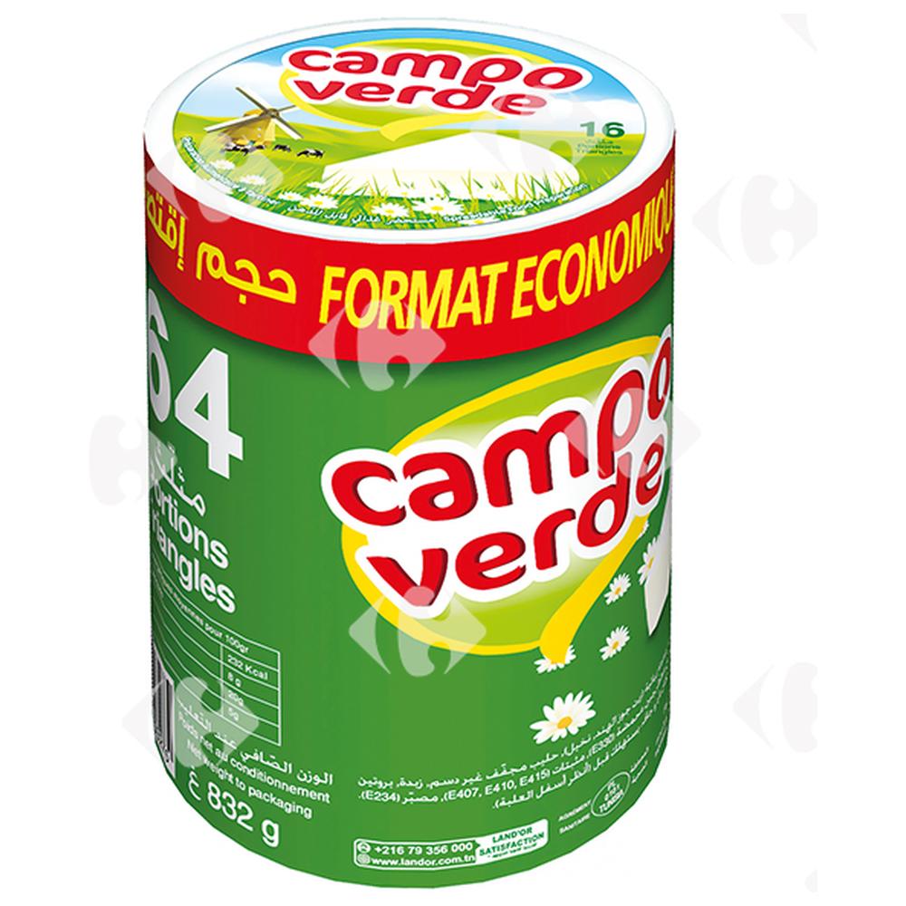 Fromage fondu Campo Verde 64 unités