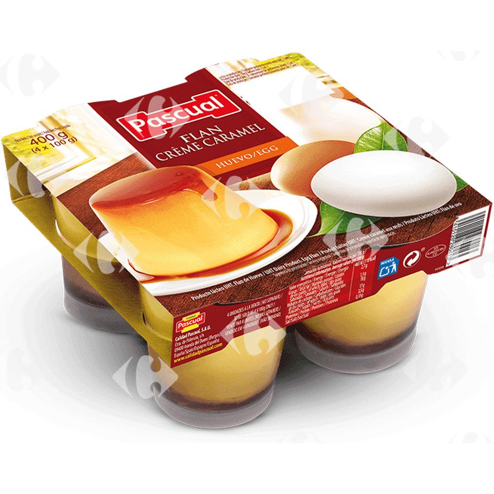 Dessert Flan Caramel Pascual 4 x 100g