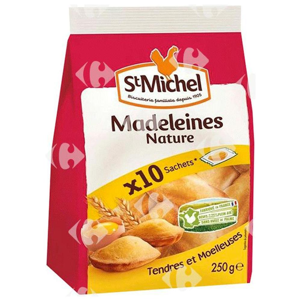 [671606] Madeleines Individuelles Nature St Michel 250g
