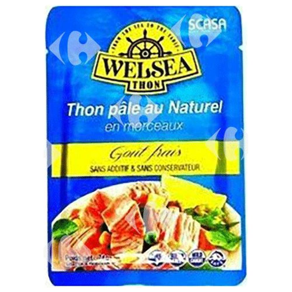 Thon Pâle Au Naturel Welsea 74g