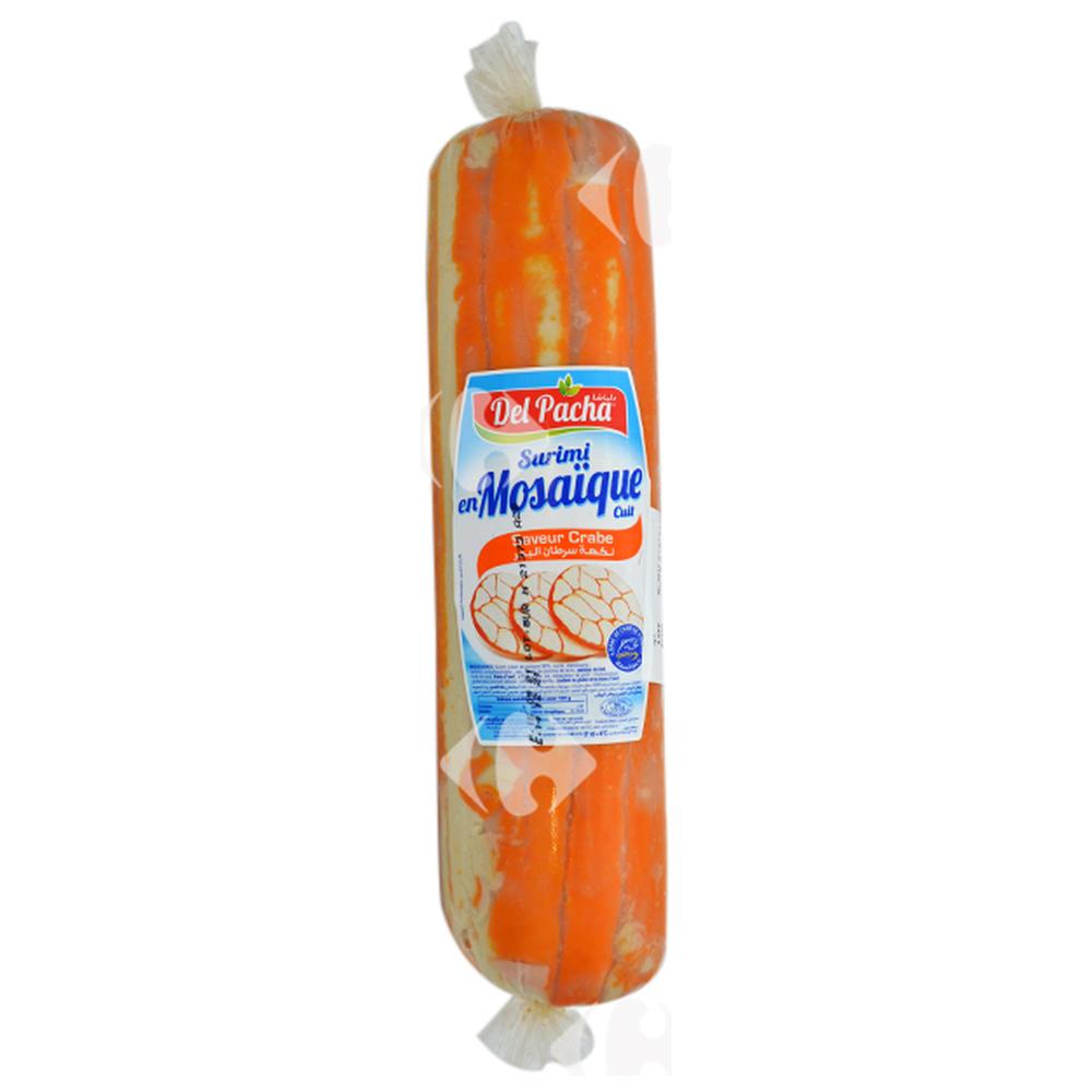 [520848] Roulé de Surimi en Mosaïque Crabe Del Pacha 100g