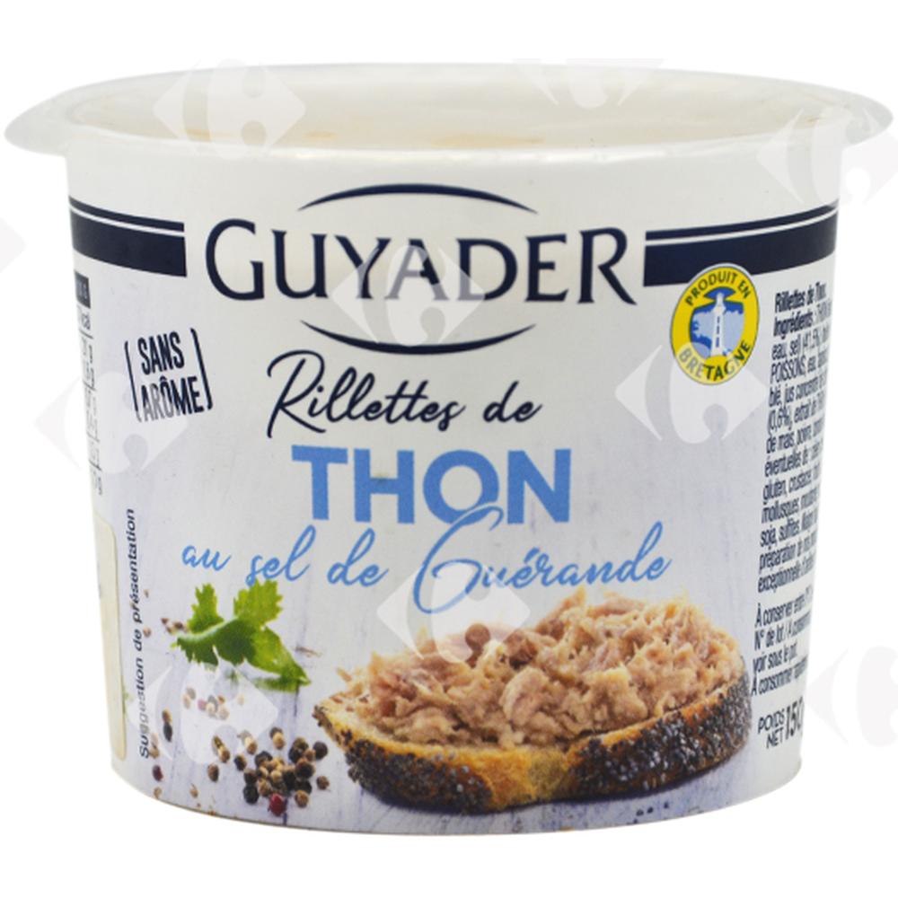 [638827] Rillettes de Thon au Sel de Guérande Guyader 150g