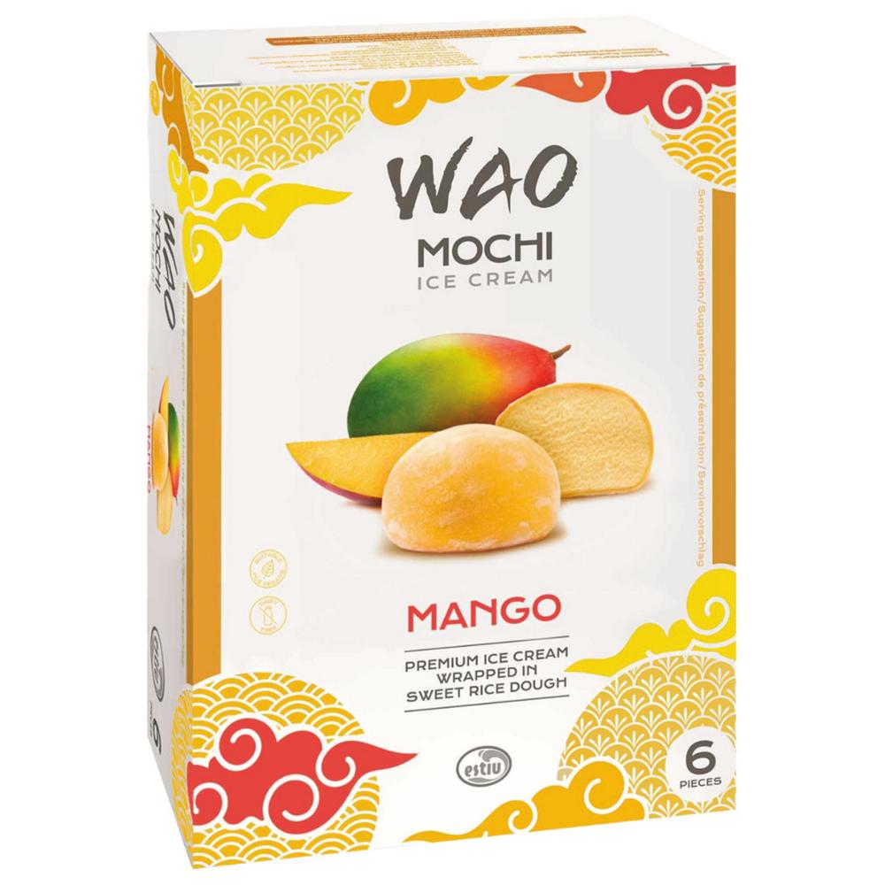 [653887] Mochis Glacés Saveur Mangue Wao 6 pièces