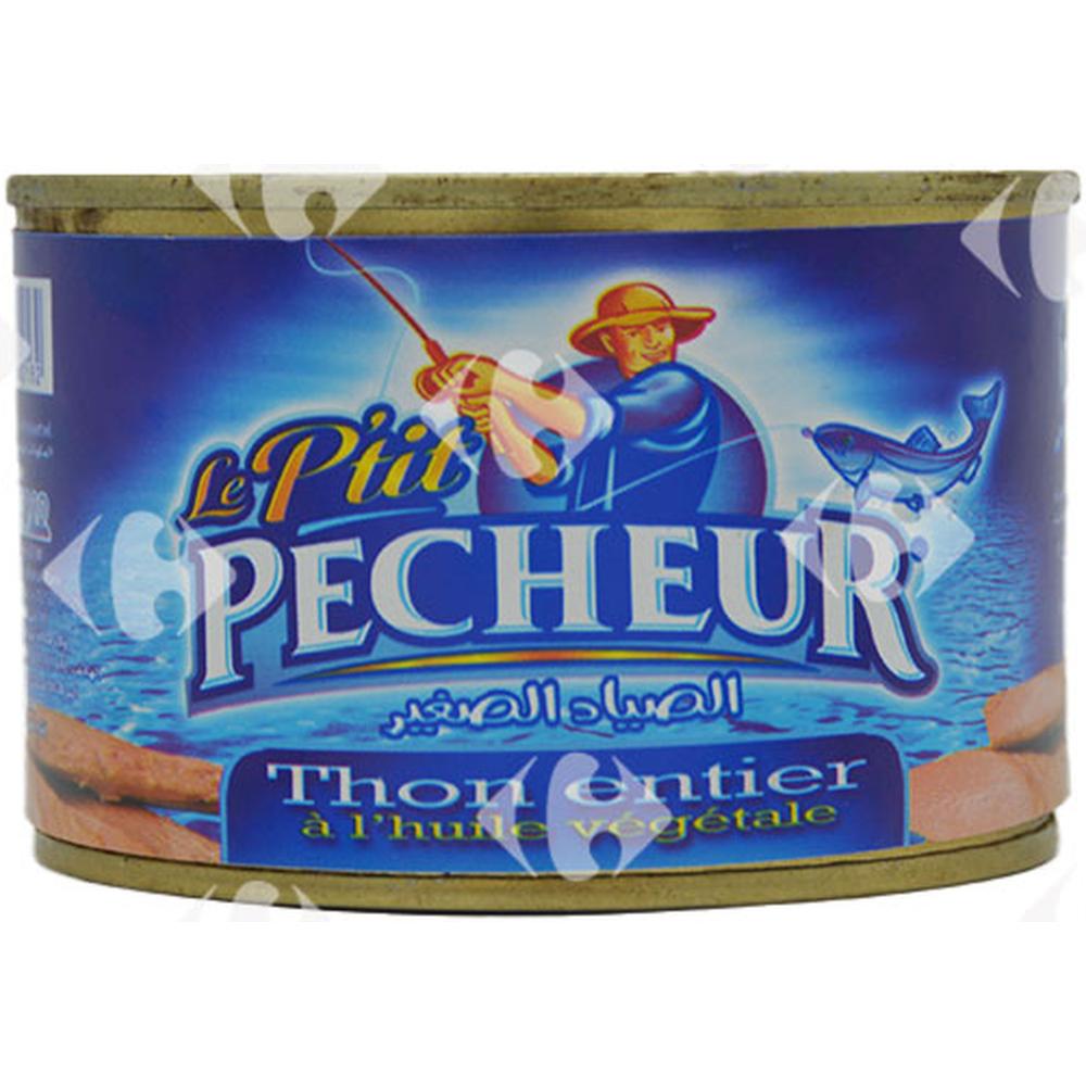 Conserve de Filets de Thon à l'Huile Végétale Le P'tit Pêcheur 400g