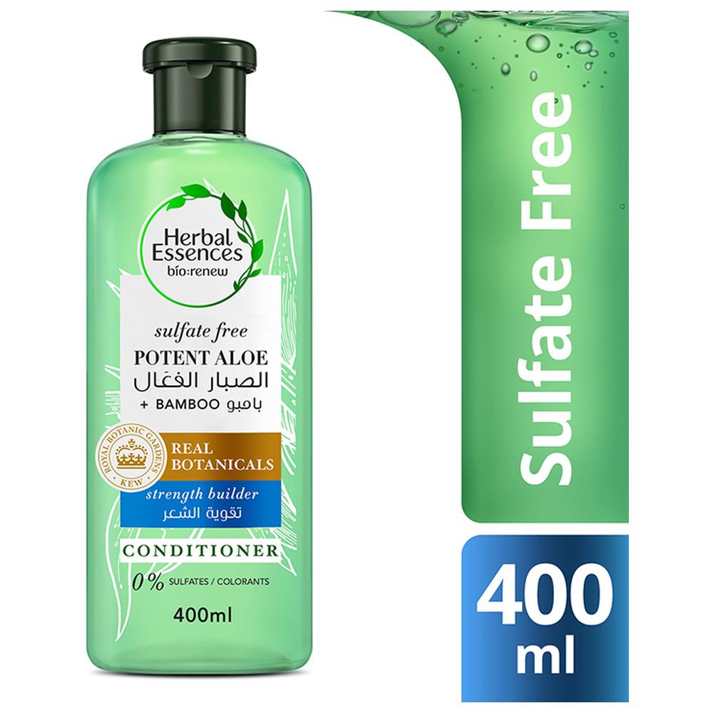[665061] Après Shampooing Sans Sulfates Revitalisant Bio Renew à l'Aloe et à la Mangue Herbal Essences 400ml