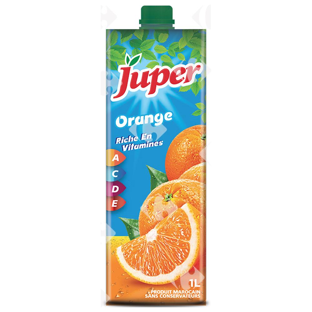 [542108] Boisson d'Orange Pulpy Valencia Juper 1L.