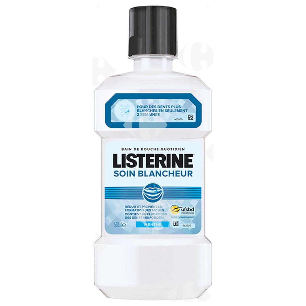[586677] Bain Bouche Soin Blancheur Listerine 500ml