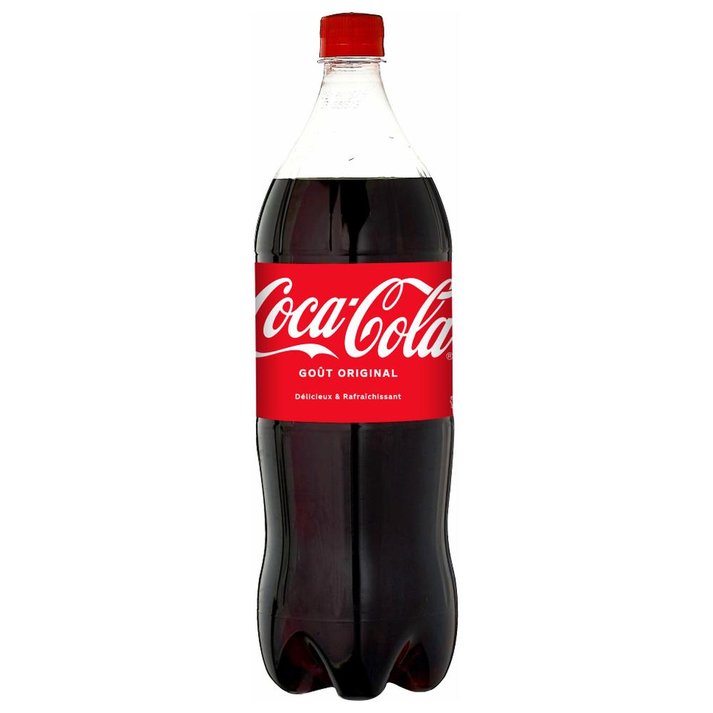 [233] Boisson gazeuse Coca-Cola original bouteille 1,3L.