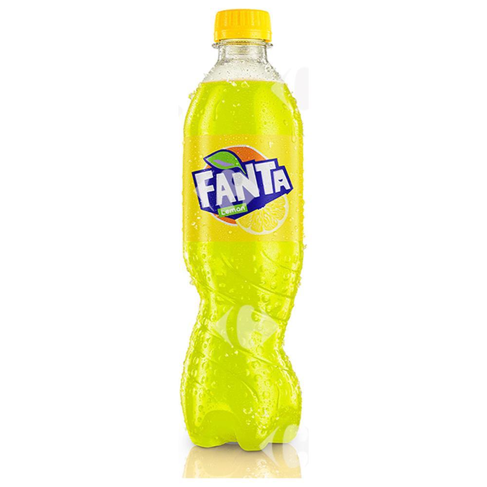 [270] Boisson gazeuse Fanta citron bouteille 1L.