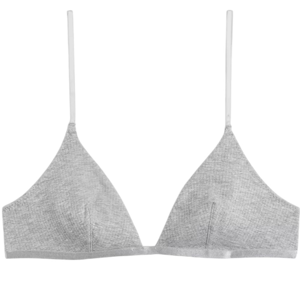 [719793] Soutien-Gorge pour Femme Gris Claire Chiné