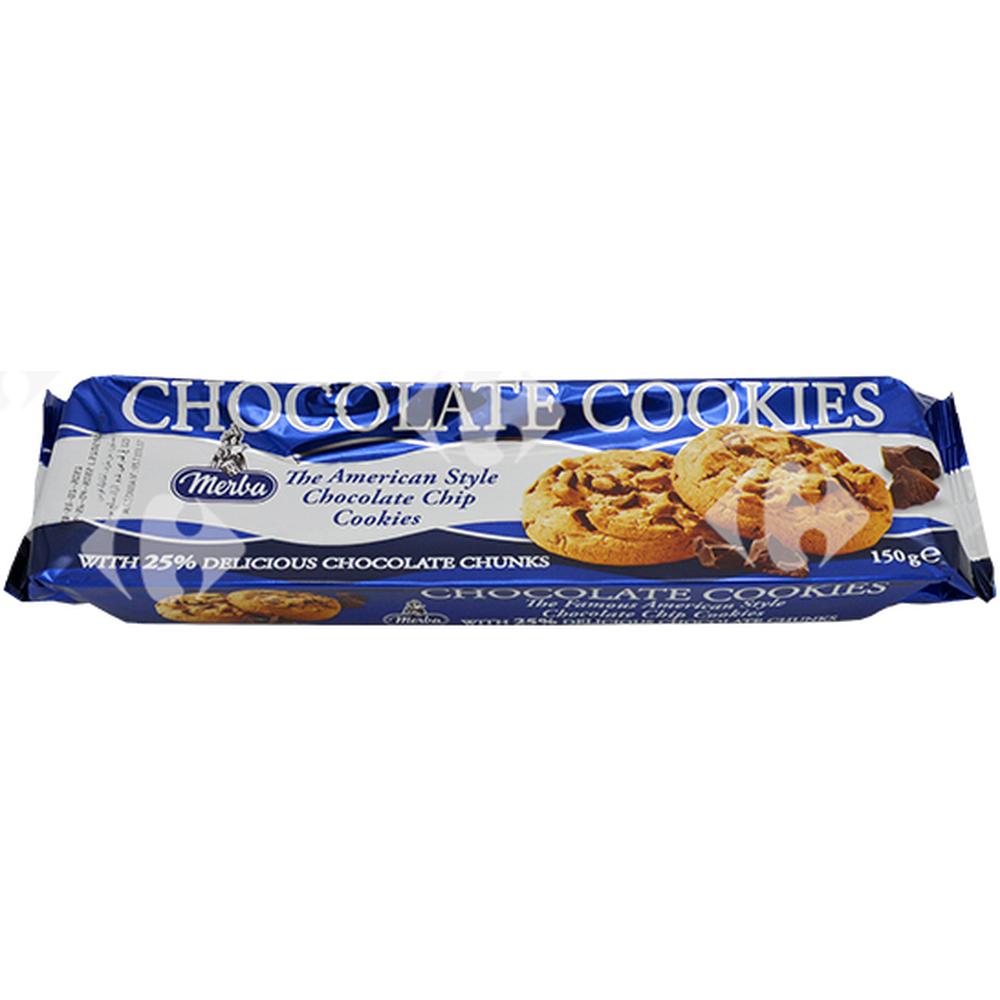 [657728] Cookies Chocolat 25% Chunks Merba 150g