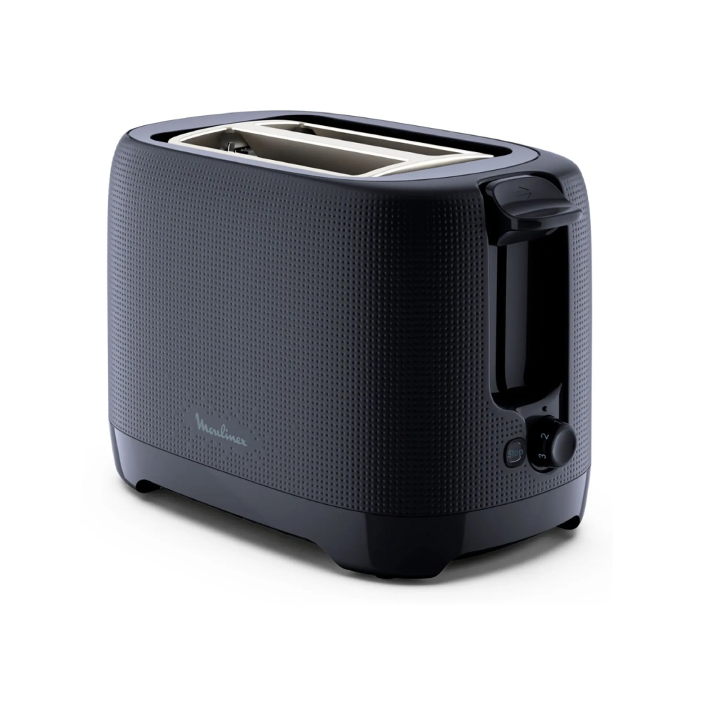 Grill-pain Noir Moulinex 850W.