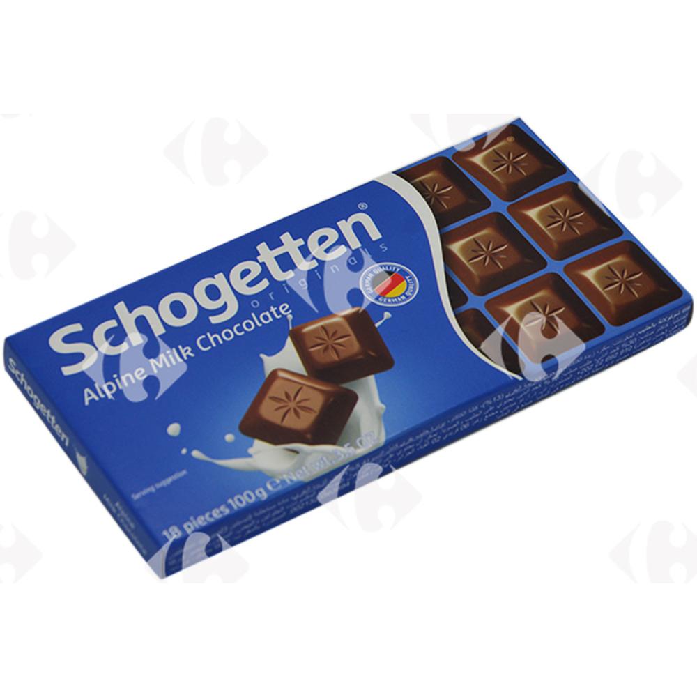 [45430] Tablette de Chocolat au Lait Schogetten 100g