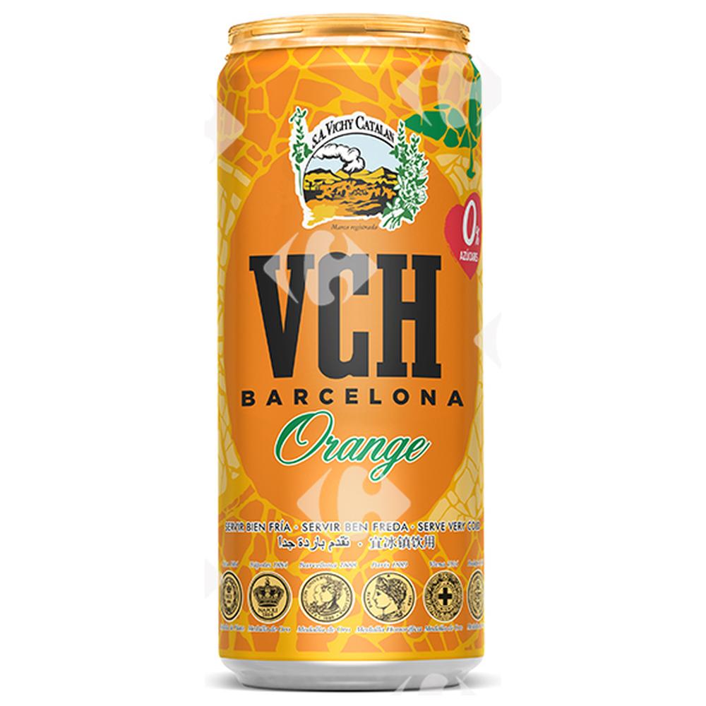 [665581] Eau Gazeuse Aromatisée Orange Vch 33cl