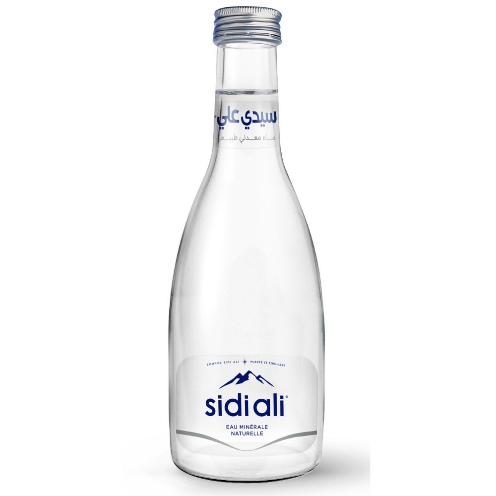 [719960] Eau Minérale Plate Sidi Ali Verre 33cl