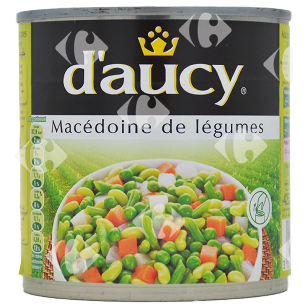 [1695] Conserve Macédoine de Légumes D'Aucy 400g