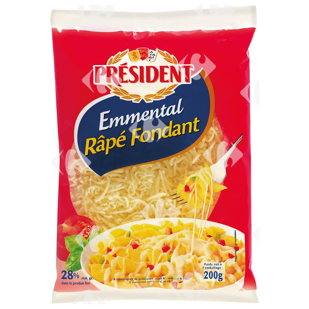 Emmental Râpé Président 200g