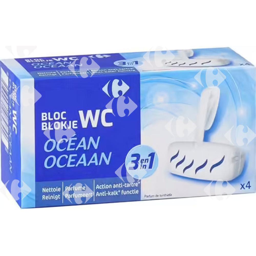 Bloc Cuvette WC Marine Carrefour 4 unités