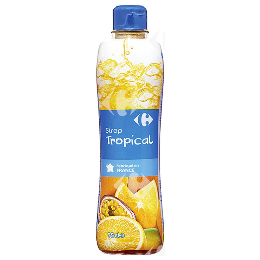 [627338] Sirop Tropical Carrefour 75cl