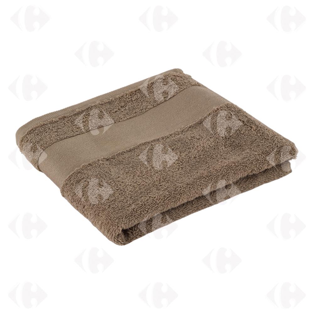 [539278] Serviette de Bain TEX Taupe 50x90cm