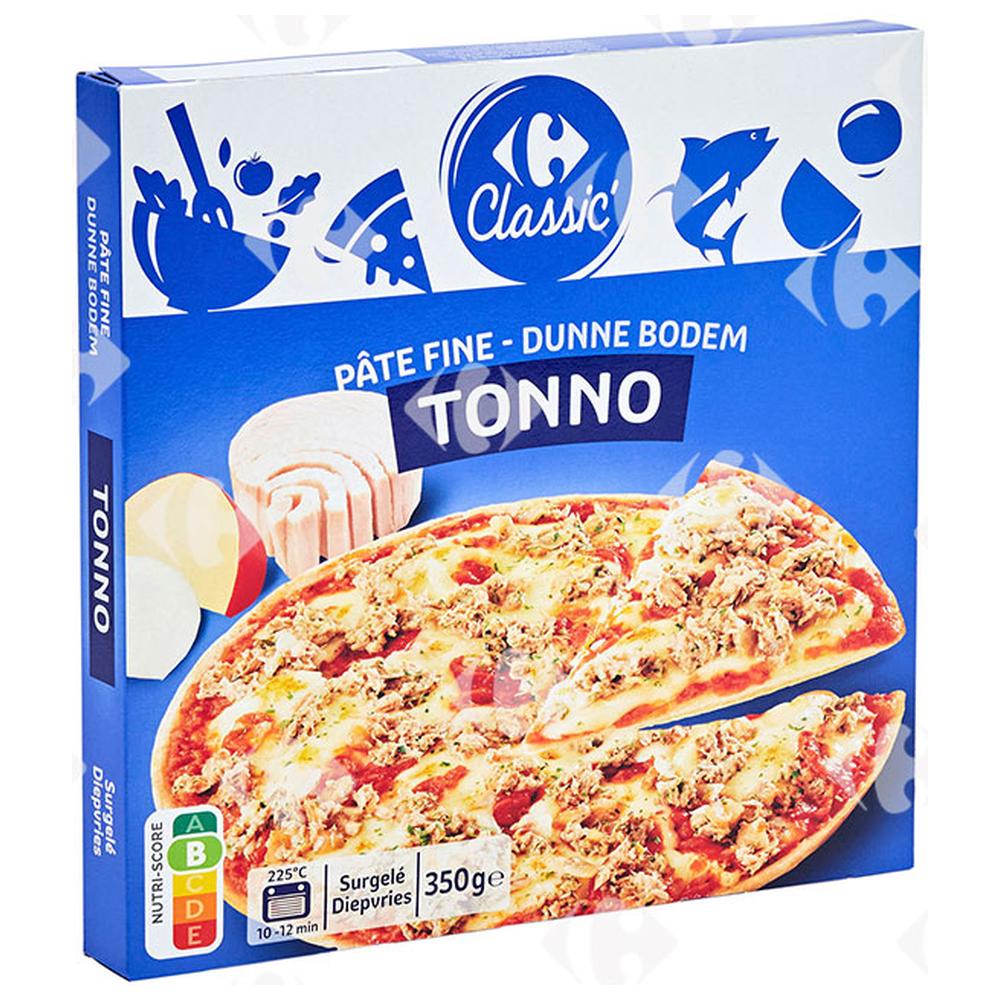 [564195] Pizza au Thon Pâte Fine Carrefour 350g